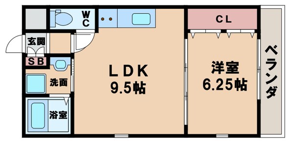 ラ・ハイール桃ヶ池公園の物件間取画像